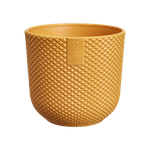 jazz rond mini 7cm jaune ambré